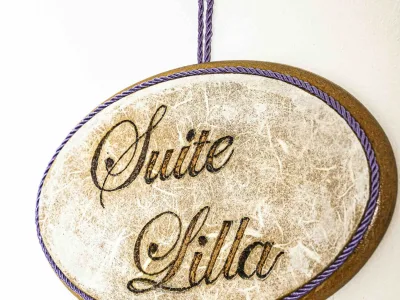 Palazzo Vaglio • Lilla Twin Room