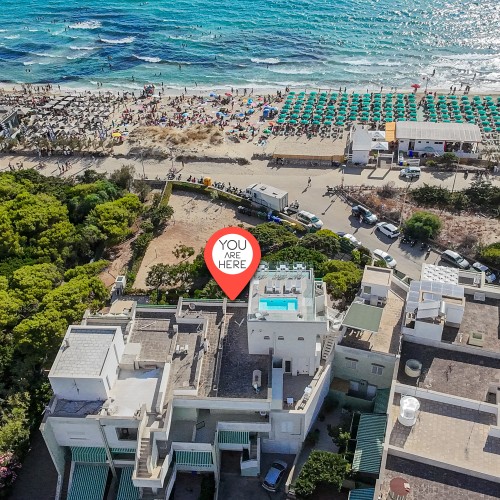Baia Verde Bellavista fronte spiaggia di Paf